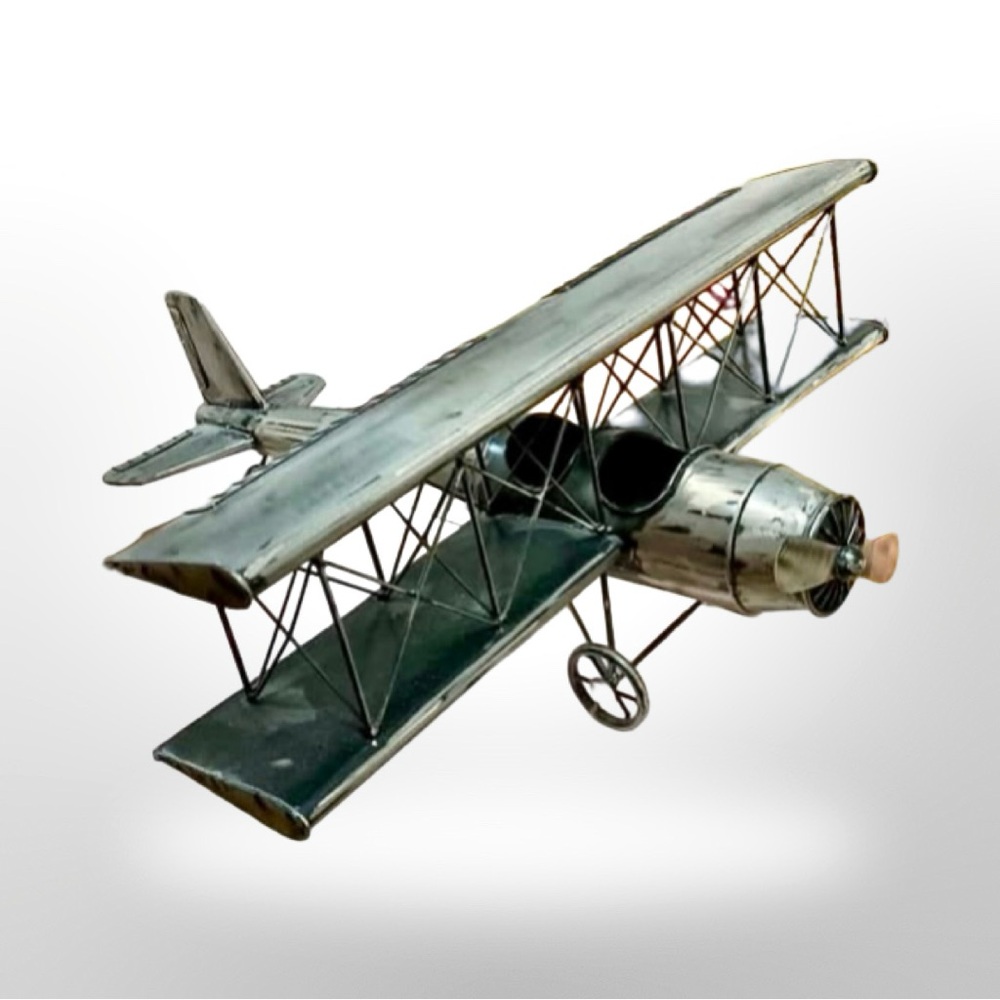 Decorative Airplane Metal 20” 5lbs.